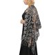 thumbnail image 5 of Qarigey Bufanda bordada Vestido de noche Mantón Moda Novia Dama de honor Brillo Lentejuelas Boda Capa Chales Ropa Envolturas Damas Ropa, zapatos y accesorios Miscelánea Negro/Plata Por encima de 175cm, 5 of 5