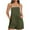 Army Green, variant on Hvot&aat Women's 2025 Summer Short Jumpsuit Romper Loose Sleeveless Adjustable Straps Shorts Overall Jumpers with Pockets