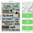 thumbnail image 4 of Farmhouse Kitchen Towels Dish Towels Set of 2, Meaningful Kitchen Towels and Dishcloths,Decorative Dish Towels for Home, Fun Cute Hand Towels, Flour Sack Tea Towels for Kitchen 18x26 Inch., 4 of 6
