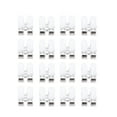 thumbnail image 1 of KAKOWELY wire connector 50PCS/Set Wire Lamp Push-type Terminal Block Connector Two-position Quick Spring Butt Jointer(White)0.79"X0.69"X0.53", 1 of 4