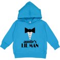 thumbnail image 2 of Inktastic Auntie's Lil Man Toddler Hoodie, 2 of 4