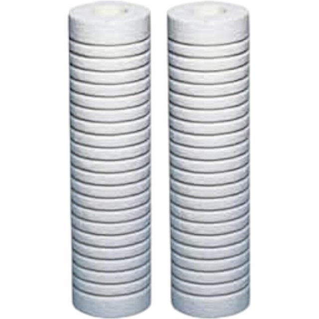 – Grooved Water Filter Cartridges Compatible with AP110-NP Models – Remove Bad Taste & Odor – Whole House Replacement Water Filter Cartridge – 5 Micron – White (2 Pack)