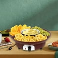 thumbnail image 5 of Smart Home Chocolate and Cheese Fondue Pot Set for Elegant Entertaining Indoor and Outdoor Events, 5 of 5