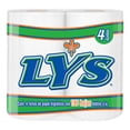 thumbnail image 1 of Papel higiénico Lys 4 rollos con 195 hojas dobles, 1 of 3