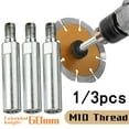 thumbnail image 4 of 1/3Pcs Angle Meuleuse Rallonge de Tige de Raccordement M10 Filet Adaptateur Arbre d'Extension, 4 of 6