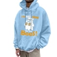 thumbnail image 2 of I'm Just Here For The Boos Halloween Hoodies for Men 2025 Funny Ghost Graphic Hooded Sweatshirt with Pockets Pullover Tops, 2 of 4