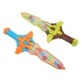 thumbnail image 4 of Juguete De Espada De Plástico, Juguete De Espada Para Niños Deformable 2 Piezas Súper Brillante Duradero Para El Hogar, 4 of 7