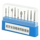 thumbnail image 3 of 10 Uds. Fresas de Pulido Dental de acero inoxidable de alta velocidad taladros dentales precisos de alta dureza azul, 3 of 8