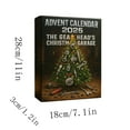 thumbnail image 3 of Advent Calendar for Adults,The Gearhead’s Christmas Garage,24 Days of Miniature Car Parts & Tools with Holiday Gifts for Car Enthusiasts, Automotive Christmas Countdown for Cars Lovers, 3 of 9