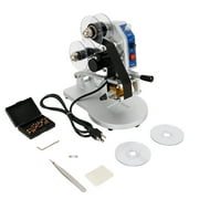 Manual Ribbon Coding Hot Foil Stamping Machine Batch Date Code Printer +Word Box