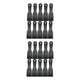 thumbnail image 2 of Removedores de sellador Scienceny 10 Uds raspadores de plástico acabado de limpieza hogar kit de pala multiángulo, 2 of 6