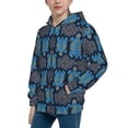 thumbnail image 2 of Picia Turtle for Boys Fashion Full-zip Hoodies & Sweatshirts with Kangaroo Pocket,Zip-up Hooded Sweatshirt for Kid, Moisture Wicking & Breathable-Small, 2 of 6