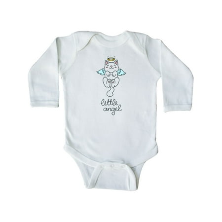 

Inktastic Little Angel Gift Baby Boy or Baby Girl Long Sleeve Bodysuit