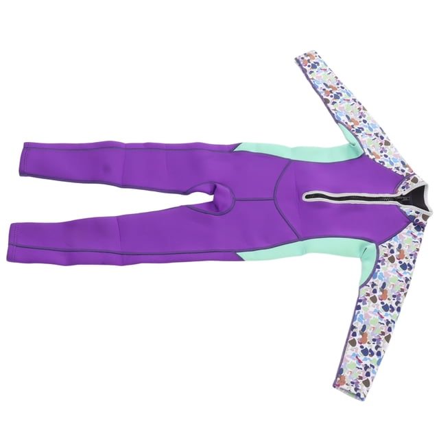 Traje De Buceo Para Niños Traje De Neopreno De 2,5 Mm De Manga Larga Suave