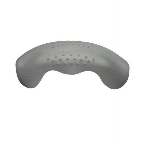 HydroQuip  03 Quad Blaster Neck Spa Pillow with Nubs, Light Gray