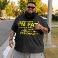 thumbnail image 2 of playera grande y alto para hombre big and tall men t shirt camisas playeras manga corta 7XL 3DTS11009, 2 of 7