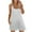 Grey, variant on Women's Loose Casual Backless Sleeveless Jumpsuit - Spring/Summer, Machine Washable, Elastic Waist, Pair with Heels/Sneakers, US Sizes S-XL