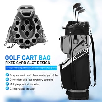 OutdoorMaster Golf Travel Bags with Shell Cover, Carry Shoulder