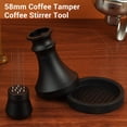 thumbnail image 3 of Tamper De Café De 58 Mm, Herramienta Agitadora De Café A Prueba De Herrumbre Ergonómica Fácil De Limpiar Para Cocina, 3 of 7