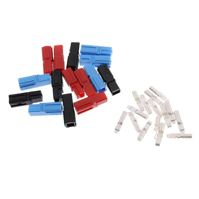 30 unids / set conector de enchufe sin ensamblar de 30 amperios con enchufe de pasador de rodillo
