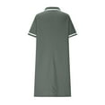 thumbnail image 5 of Penkiiy Women's Scrub Nursing Dress with Dual Pockets - Comfort Fit V-Neck Work Uniform, 5 of 6