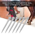 thumbnail image 1 of 250pcs High Quality Steel Horseshoe Nails E5 Horse Accessory Fine Workmanship, 1 of 1