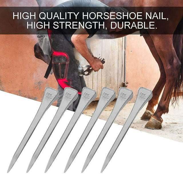 250pcs High Quality Steel Horseshoe Nails E5 Horse Accessory Fine Workmanship