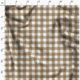 thumbnail image 3 of Soimoi Georgette Viscose Fabric Gingham Check Printed Craft Fabric by The Yard 42 Inch Wide, 3 of 5