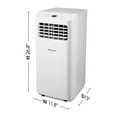 thumbnail image 4 of Restored Hisense 5000-BTU DOE (7000-BTU ASHRAE) 115-Volt White Vented Portable Air Conditioner (Refurbished), 4 of 10