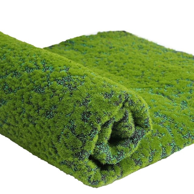 Trayknick Fake Grass Foldable Beautiful Natural Artificial Moss Grass for Living Room