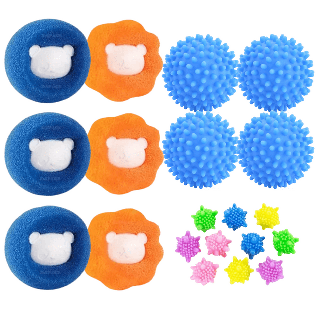 20 Filtro Bola Anti Pelusa Y Anti Enredo Lavadora Secadora
