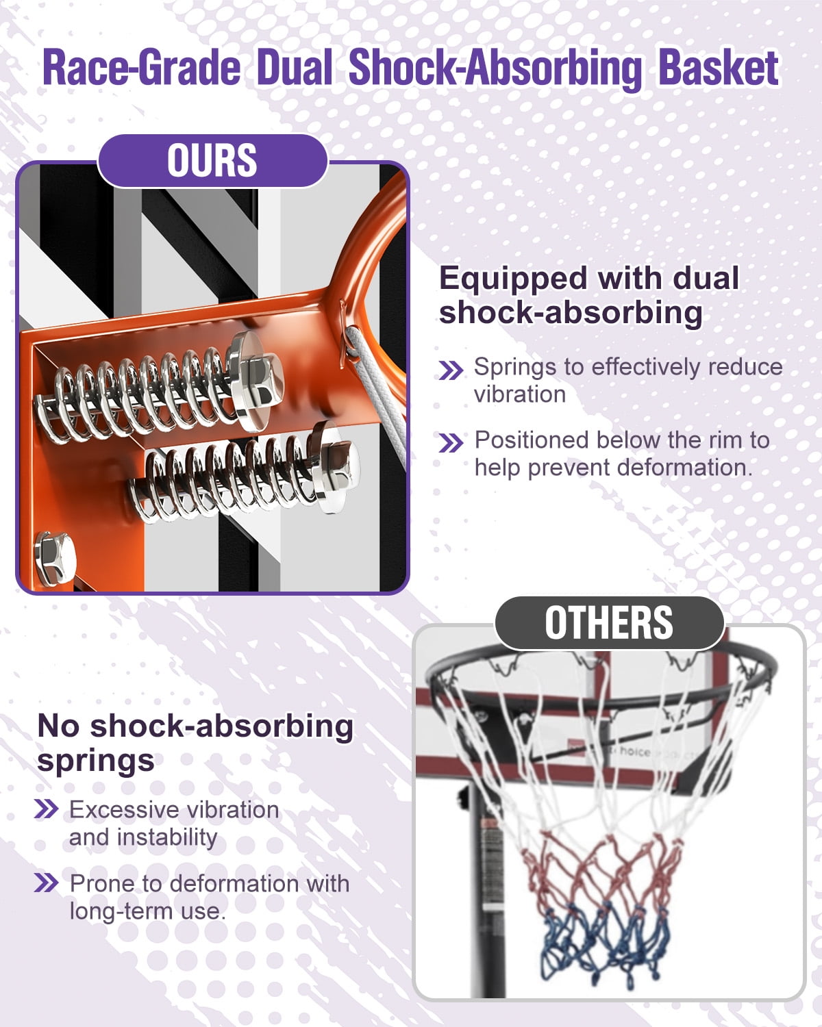 Tonbux Basketball Hoop 10FT Adjustable Easily, Basketball Goal System for Kids Teens Youth Adults, Portable Hoops & Goals Outdoor with PC Backboard and Wheels