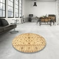 thumbnail image 3 of Ahgly Company Indoor Rectangle Traditional Orange Persian Area Rugs, 8' x 12', 3 of 6