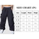 thumbnail image 5 of Pantalones cargo ZAFUL con bolsillo plano, paracaídas para hombre, color azul marino, talla L, 5 of 5