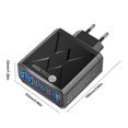 thumbnail image 4 of Cargador USB PD 55W, cargador de pared para teléfono móvil con 6 puertos para iPhone 15 14 13, 4 of 8