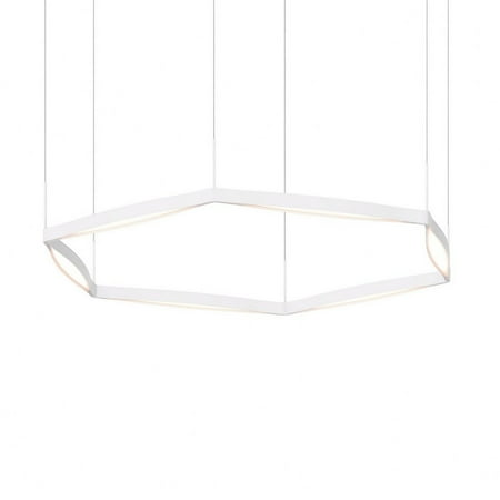 

Ola - LED Ring Pendant In Modern Style-7.5 Inches Tall-Satin White