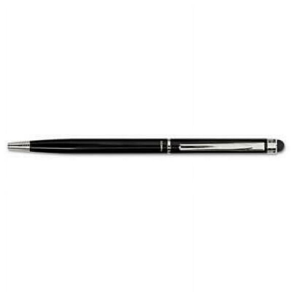 2PK Zebra StylusPen Twist Ballpoint Pen/Stylus, Black (33111)