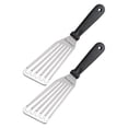 thumbnail image 1 of Slotted Fish Spatula Large Heat Resistant Fish Flippers Fish Turner for BBQ Cooking Gifts L Handle, 1 of 9