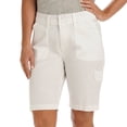 thumbnail image 1 of Womens Relaxed Fit Avey Knitwaist Cargo Bermuda in Cafe, 1 of 4