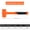 1LB non-elastic hammer, variant on Upgraded Coated Non-Rebound Hammer, Anti-Slip Grip Dead Blow Mallet-0.5LB non-elastic hammer