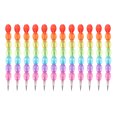 thumbnail image 1 of Shisuyan 12pcs Novelty Stacking Pencils For Kids Creative Colorful Writing Pencils Cute Stationery Cute Colored Pencils Stackable Pencils Students Writing Pencils, 1 of 9