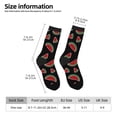 thumbnail image 2 of Cauagu Watermelon Print Crew Socks for Women and Men,Adult Athletic Running Socks 1-Pair Sports Socks Work Gear Socks with Moisture Wicking, 2 of 6