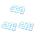 thumbnail image 4 of Caja de almacenamiento Naiovety refrigerador de huevos transparente 15 rejillas plástico anticolisión Type5 NO5, 4 of 6