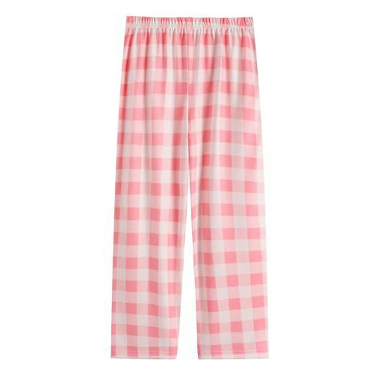 LOOSE PINK CHECKERED OVERALLS IN FLANNEL, BABY LOOSE PINK CHECKERED OVERALLS IN FLANNEL, BABY