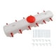 thumbnail image 2 of Alimentador De Leche Para Lechones, Alimentador De Pezones De Animales De 2 Lados, Pezón De Silicona Con Tapa Roja Para Granja, 2 of 7
