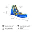 thumbnail image 2 of JumpOrange Melting Arctic 19 ft Commercial Grade Inflatable Water Slide (with Blower), 2 of 7