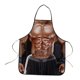 thumbnail image 1 of Delantal de pintura ajustable unisex lavable multiusos delantal de chef para hornear Hombre boxeador, 1 of 9