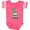 Football Pink and White, variant on Inktastic Bookworm Girls Reading Gift Girls Baby Bodysuit