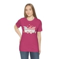 thumbnail image 3 of Valentines Day Shirts for Women Cute Gnomes T-Shirt Heart Printed Shirt, 3 of 4