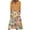 Orange, variant on Nmnitkp Summer Dresses for Women 2025 Two-Piece Womens Dresses Printed V-Neck Elegant A Line Tank Dress And Half Sleeve Cardigan Tops Set Suit
